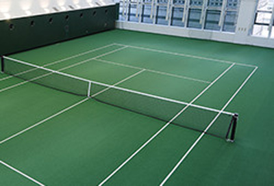 All-weather tennis court