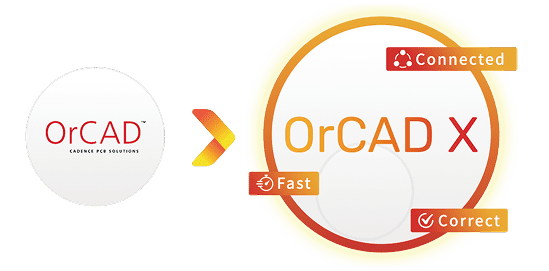 ORCAD TO ORCAD Xのイメージ