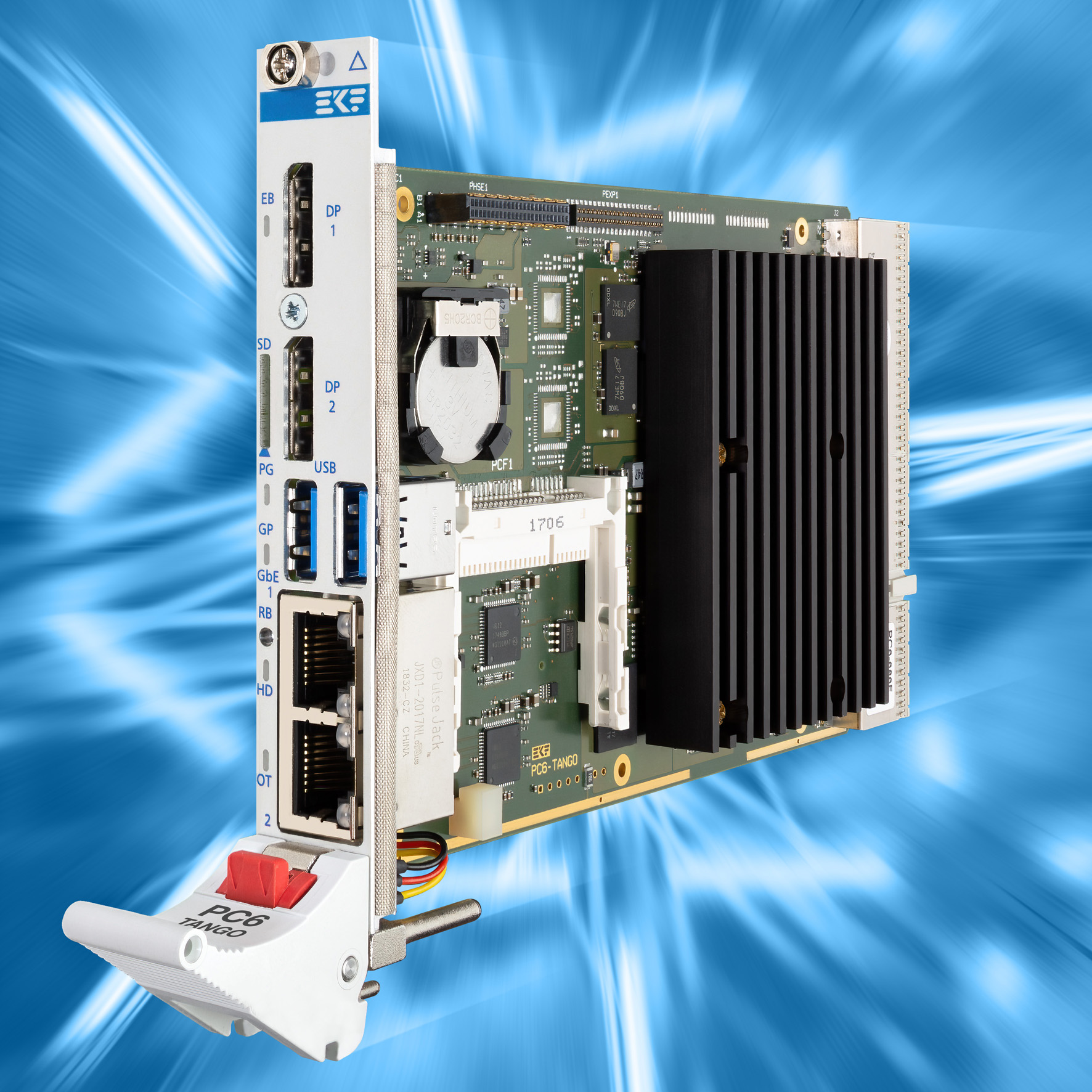 PC6-TANGO - 3U CompactPCI Intel Atom E3900